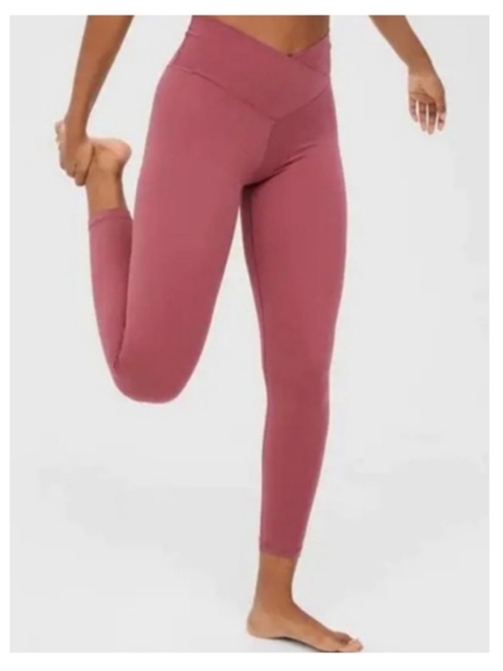 Offline by aerie High-Waist V-Cut Legging - Dusty Rose